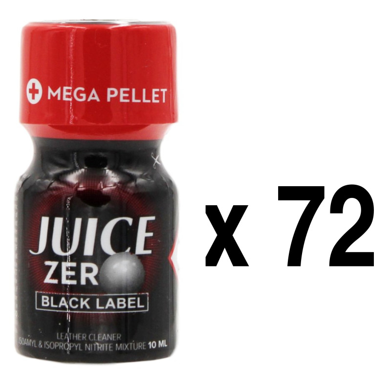 BGP Leather Cleaner JUICE ZERO Black Label 10ml x72